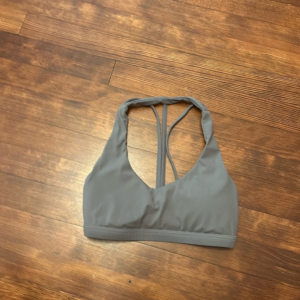 Gently loved buff bunny sports bra Sz S